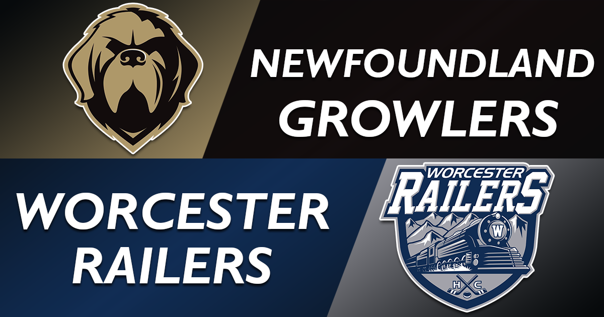 Worcester Railers blanked in 4-0 loss to Newfoundland Growlers